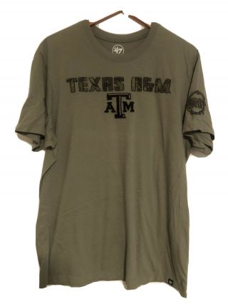 47 Brand Texas A&m Aggies Camo T Shirt Mens (xl)