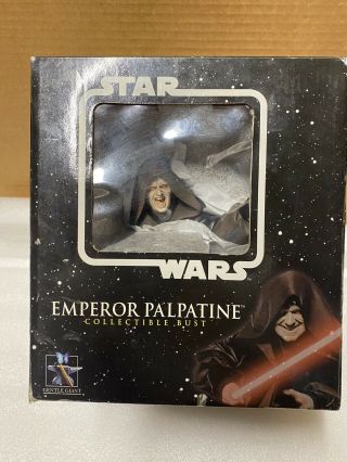 Star Wars Gentle Giant Bust Darth Sidious Emperor Palpatine