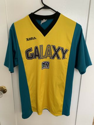 Vintage Los Angeles Galaxy Soccer Jersey Mls Xara Futbol Adult Small 90s