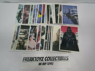 Topps Star Wars The Empire Strikes Back Giant Photo Cards Set 1 & 2 Complete