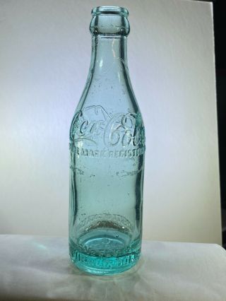 Pueblo,  Colo.  " S,  " Ssb Script.  Coca - Cola Straight Side Bottle Lbs 20