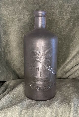 South Carolina Dispensary Tree Quart.  Made By Illinois Glass Company Rare