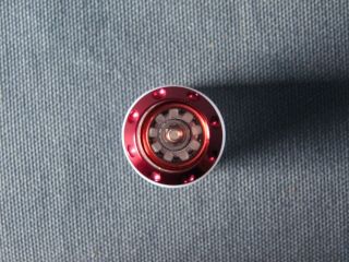 7/8 " Custom Lightsaber Blade Plug Mechanical Design Red Multi Ring Glow