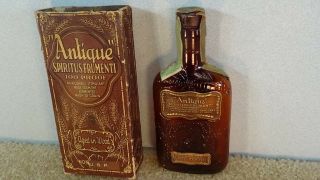 1917 Oldjoe Distilling Antique Spider Whisky Empty Liquor Bottle W/original Box