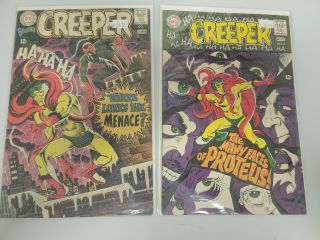 Beware The Creeper 1 - 6 Vg - Fn 1968 Dc Comics Steve Ditko Cover/story