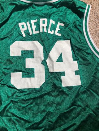 VTG Reebok NBA Paul Pierce 34 Boston Celtics Youth Large Jersey 2