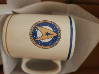 Star Trek Vi The Undiscovered Country Cofee Mug 53 - 805 Pfaltzgraff Vintage 1993