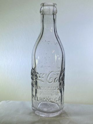 Pelham,  Ga.  " S " Mid/heel/base Script Straight Side Coca - Cola Bottle Lbs 10