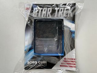 Star Trek Eaglemoss 180 Borg Cube (first Contact) Model Brand New/unopened