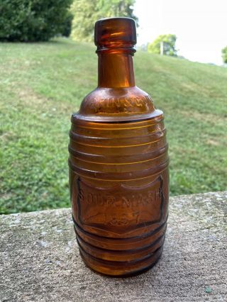 Chapin & Gore Barrel Whiskey Sour Mash 1867 Chicago Early 1880s Hawley Pa Glass