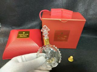 (empty) Mini Baccarat Remy Martin Louis Xiii Crystal Decanter Etc