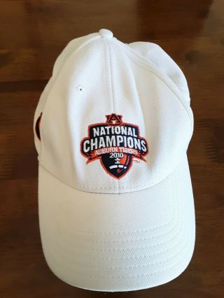 Auburn Tigers National Champions Football 2010 Baseball Hat Cap Under Armour