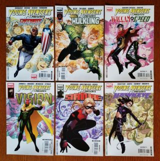 Young Avengers Presents 1 2 3 4 5 6 1 - 6 Complete Set 2008 Marvel
