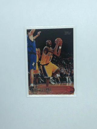 1996 - 97 Topps Kobe Bryant 138 Rookie Card Rc Los Angeles Lakers Hof