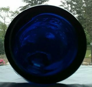 J.  WISE ALLENTOWN PA cobalt blue bottle 3