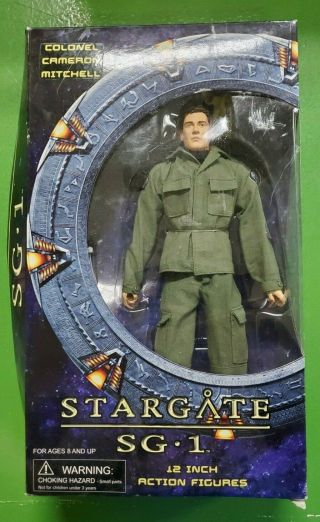 Stargate Sg1 Colonel Cameron Mitchell 12 " Action Figure Diamond Select