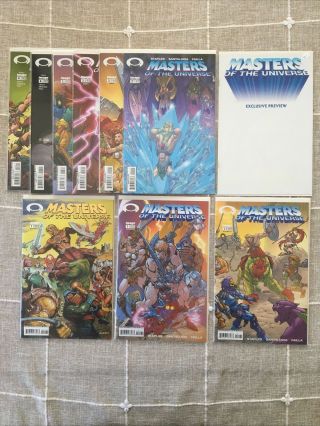 Masters Of The Universe 1 - 4 Complete With Variants Nm Image Dynamic Forces
