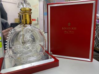 Louis Xiii Remy Martin Cognac Grande Champagne Crystal Bottle (empty)