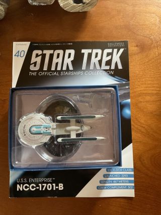 Star Trek Eaglemoss Ncc - 1701 - B