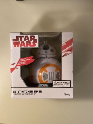 Star Wars Bb - 8 Kitchen Timer With Lights & Sounds.  And