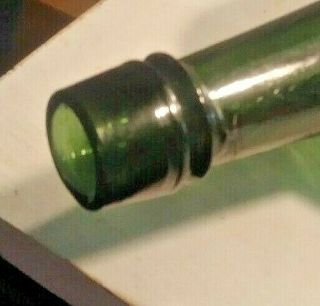 RARE Gettysburg Civil War Katalysine Water Bottle - Deep Green Medicine Authentic 3