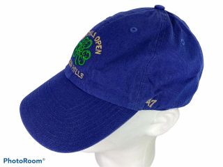 USGA Member 2017 US Open Erin Hills Adjustable Strapback Ball Cap Hat Rare Blue 3