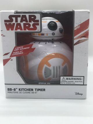 Star Wars: Rise Of Skywalker Bb - 8 Kitchen Timer - With Movie Lights And Sounds