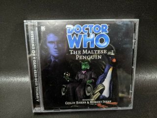 Doctor Who Audio Play Cd The Maltese Penguin Colon Baker 6th Doctor