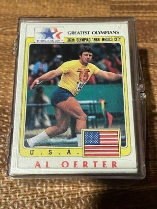 1983 Topps Greatest Olympians 99 Card Set Cassius Clay (ali) Jenner 1980 Hockey
