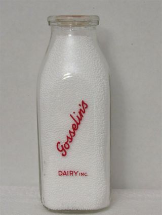 Tspp Milk Bottle Gosselin Gosselin 