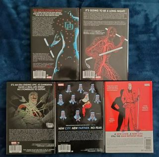 Daredevil by Mark Waid Vol.  1 2 3 4 5 Oversized Hardcover Set (OHC,  Marvel) 2