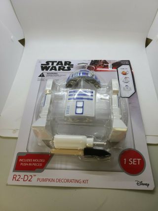 Disney Star Wars R2 - D2 Push - In Pumpkin Decorating Kit