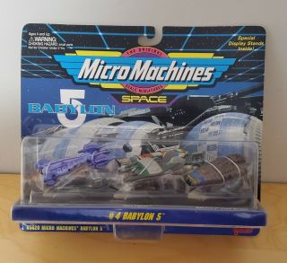 Babylon 5 Micro Machines Space 4 Narn Fighter Crew Shuttle Minbari Flyer 65620