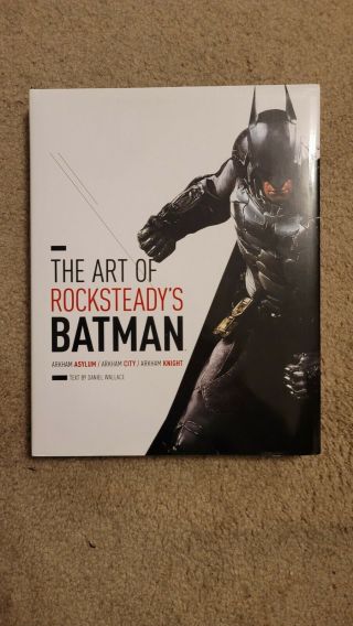 The Art Of Rocksteady’s Batman Artbook Rare Oop Joker Video Game Dc Comics
