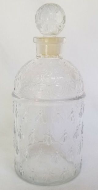 Antique Guerlain Embossed BEE Bottle Made in France 6 