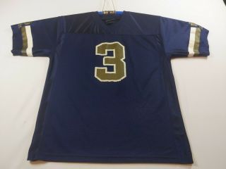 Vintage Rick Mirer Notre Dame Ncaa Football Jersey L 3 Joe Montana
