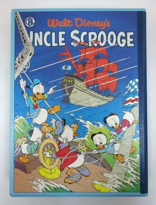 Carl Barks Library Of Uncle Scrooge Vol 4 Hardcover Book Set w/Slipcase Disney 2