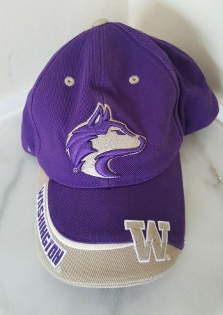 University Washington Huskies Football Cap Hat Adjustable Officially Licensed