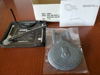 Vintage Rare Find Star Trek Post - It Note Pad Holder