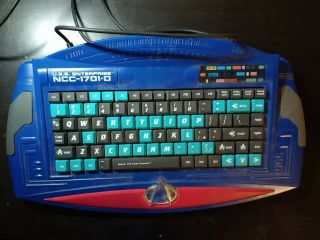 1995 Vintage Star Trek The Next Generation Keyboard And Mouse Brainworks