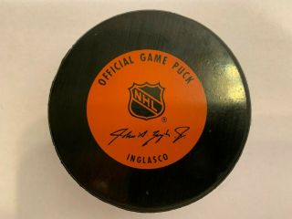 1991 - 92 NHL 75th Anniversary Hockey Puck 2