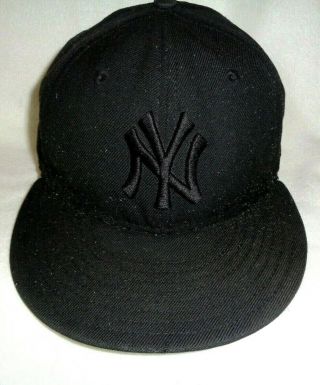 Vintage Official N.  Y.  Yankees Mlb Era 59 Fifty Fitted Hat - Size 7 1/4