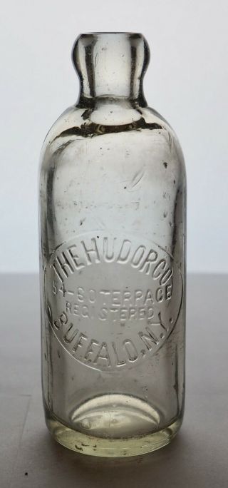 Old Hutch Hutchinson Soda Bottle – The Hudor Co Buffalo Ny - Ny0178