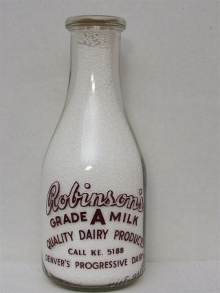 Trpq Milk Bottle Robinson 