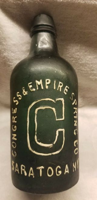 Turquoise Congress & Empire Springs Saratoga York Congress Water Bottle