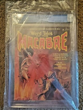 Weird Tales Of The Macabre 2 Cgc 9.  2 Nm Key Collector Key Boris Vallejo Cover