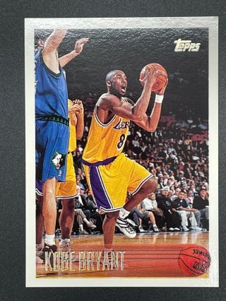 1996 - 97 Topps Kobe Bryant 138 Rookie Card Rc Los Angeles Lakers Hof Nmt