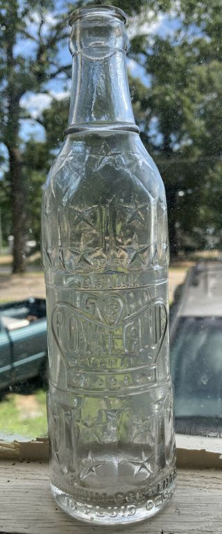 Royal Club Birmingham Alabama Ala Art Deco Bottle Alabama Bottling Co.  Bottle