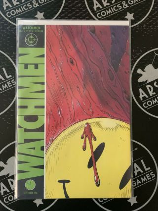 Watchmen 1 - 12 1986 Dc Comics Complete Set Vf To Nm Alan Moore