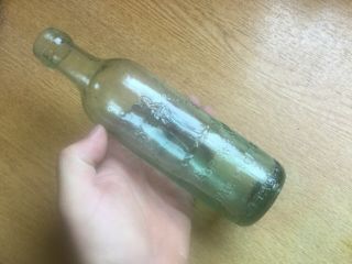 Nil Desperandum Newry & Liverpool Early Mineral Water Bottle c1880’s 2